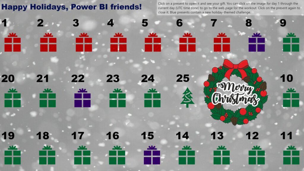 Power BI Advent Calendar
